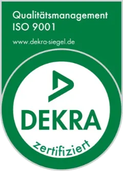 DEKRA ISO 9001 zertifiziert 2